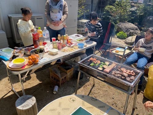 オンラインで地元の人と繋がって、一緒にBBQ♪