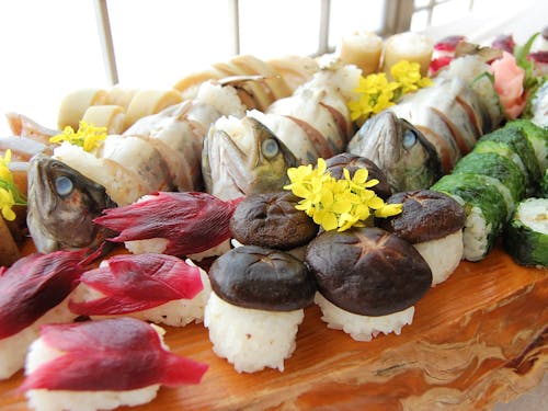 郷土料理のひとつ、田舎寿司