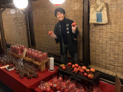 プロジェクト期間中は、販売のお手伝いも!