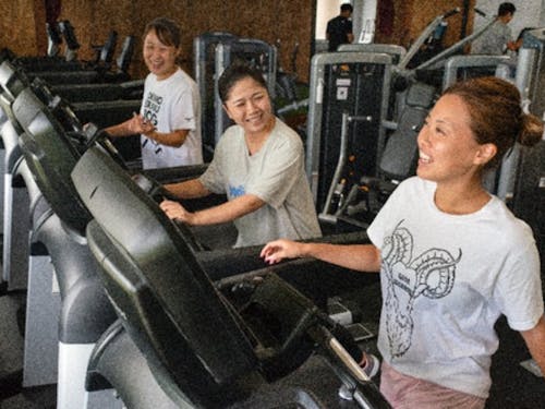 スポーツジムも・・!