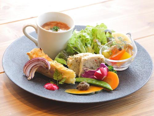 おいしいランチが魅力。