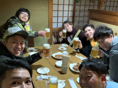 地域の楽しい仲間たちです。