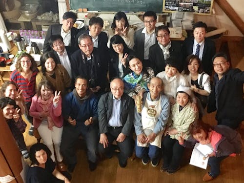 町内外の人たちとの交流の様子