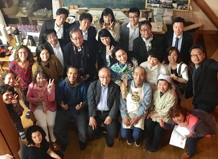 町内外の人たちとの交流の様子