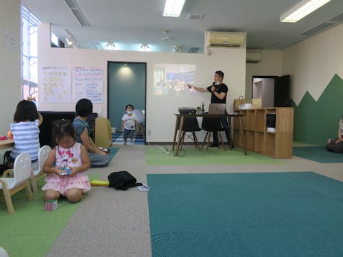 子連れでのイベント参加の様子