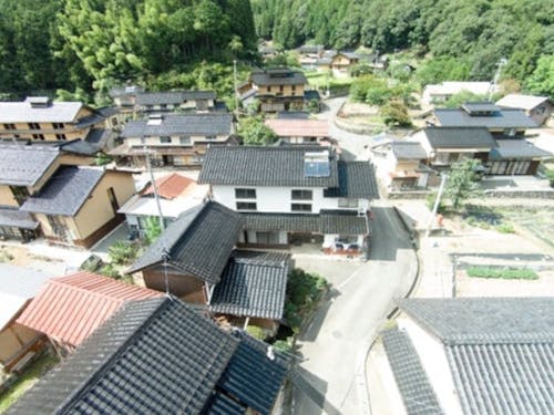 大杉地区のまちなみ