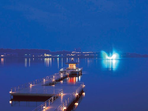 片山津温泉の浮御堂