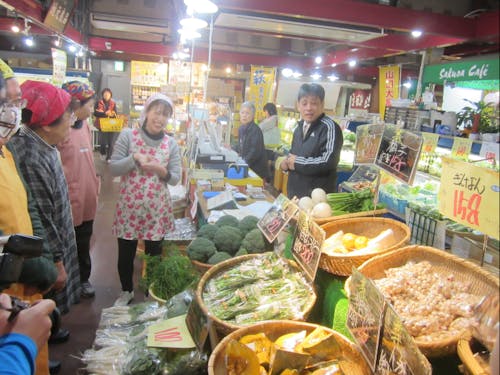 地の利を生かして生産させる多様な地物野菜