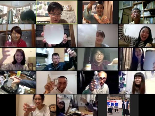 オンラインイベント『高田暮らしカフェ』の様子