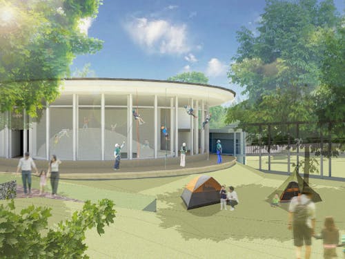 リニューアル後の外観イメージ