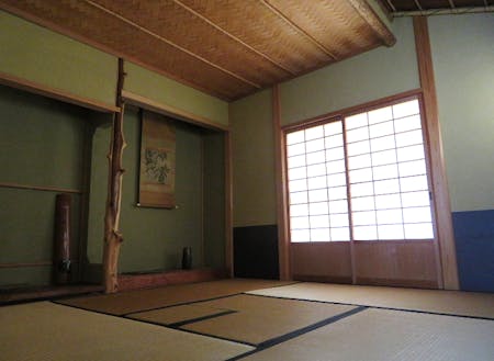 家にある茶室