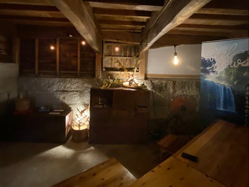 裏の倉庫も使い放題。