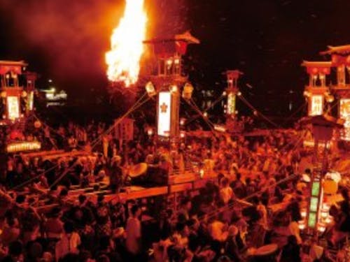 能登のキリコ祭り