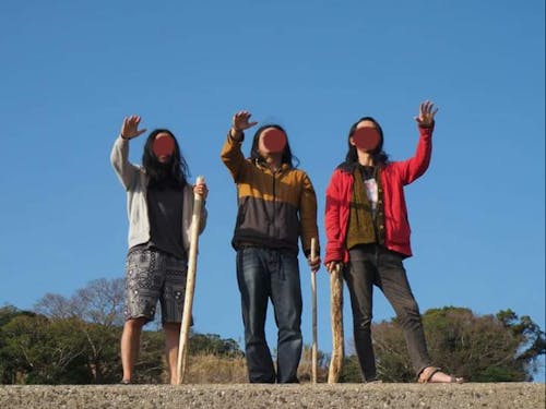 如何に怪しさを出せるかグランプリした時。笑