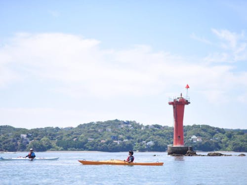 カヤックインストラクターとしての活動イメージ
