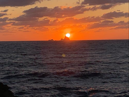 いつ見ても心癒される沈みゆく夕日