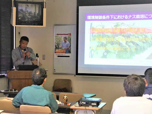 栽培技術についての座学