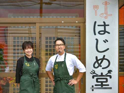 「はじめ堂」店主 岩沢一行さん