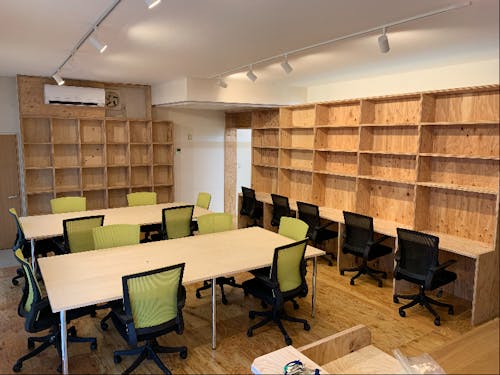 北アルプスentranceの内観