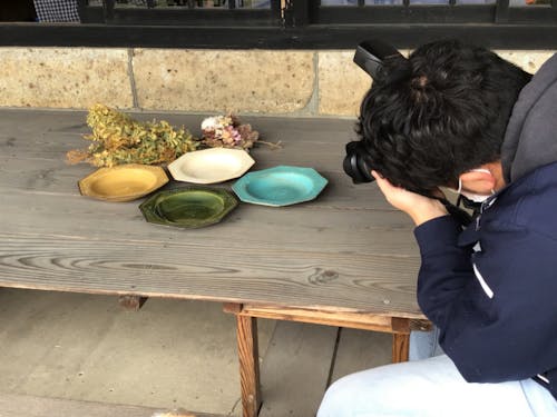 WEB陶器市出品作家さんの作品写真撮影