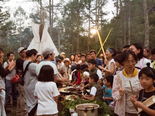 伊那谷にある四徳キャンプ場