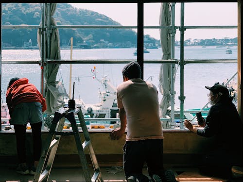 ワークショップで建物をリノベーション