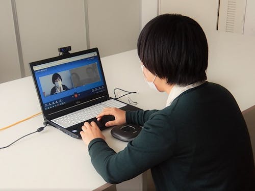 最近は、オンラインでの移住相談も積極的に行っています