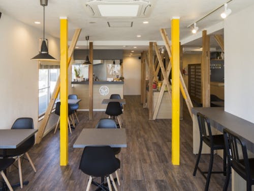 旅館だった場所をリノベーション