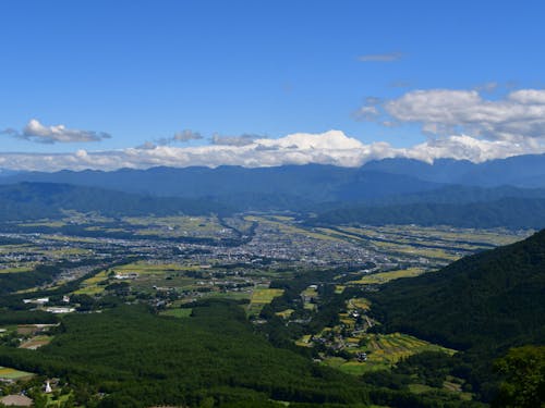 二つのアルプスに囲まれた伊那谷