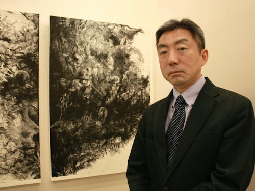 講師の柴山さんは、気楽で楽しいアートマーケットをつくっています