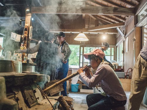 昔ながらの暮らしを体験