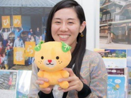 愛媛移住コンシェルジュ 松原さん(愛媛県出身。現在は東京在住)
