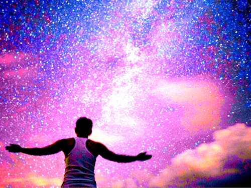 星空が毎夜癒してくれます