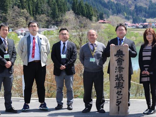 今回のイベントの登壇者である奥会津振興センターのメンバー