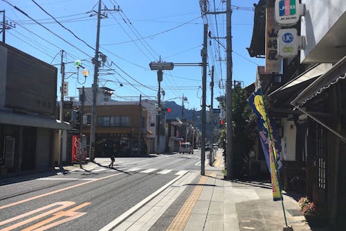 商店街の街並み。5年後、この街がどうなっていくのか