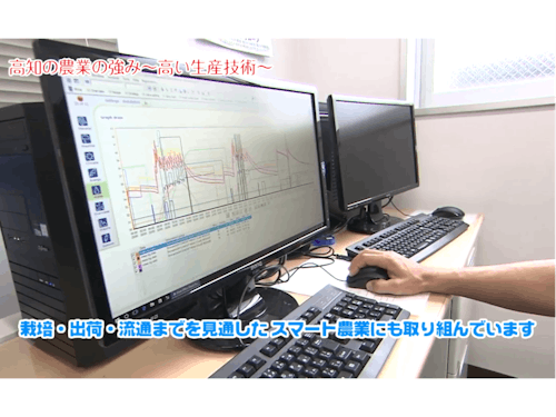 各種センサーのデータをもとにしたスマート農業