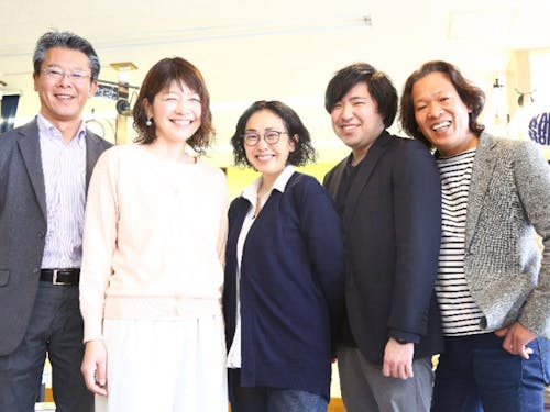 まちづくり会社のメンバーが参加者をサポートします。