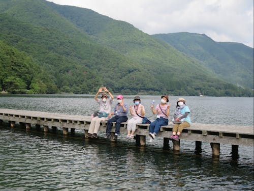 木崎湖散策(昨年の様子)