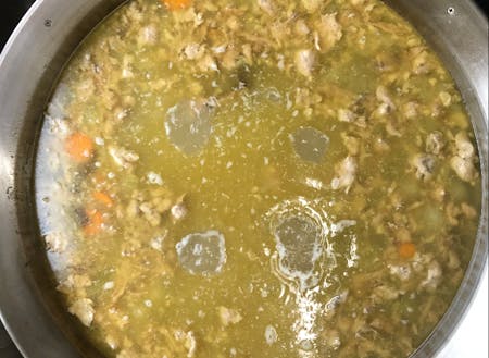 スープ　仕込みの画像