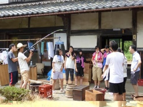 映画製作の様子