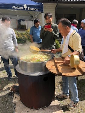 手料理が好評です