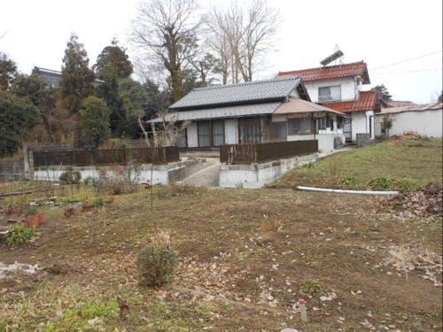 畑がついた空き家まで