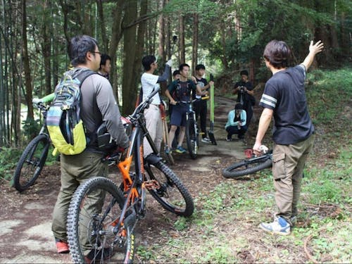 山でサイクル！