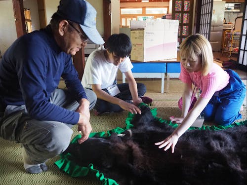 狩猟に興味がある方は狩猟体験もできます