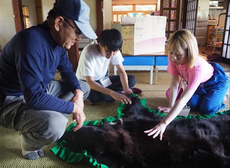 狩猟に興味がある方は狩猟体験もできます