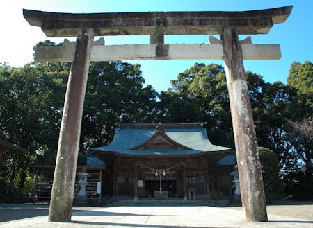 コノハナノサクヤヒメを祀る都萬神社