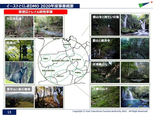 徳島東部のトレイル開発・強化