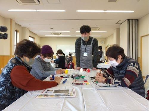 ゲストのワークショップ風景