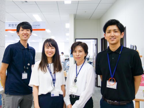 地域おこし協力隊を担当する福島市定住交流課メンバー