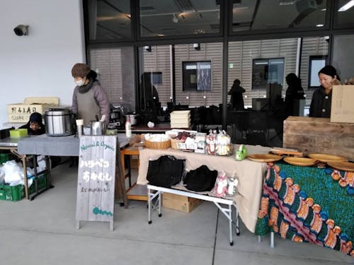 参加できるときにはときどき、イベントへの出店もしています。